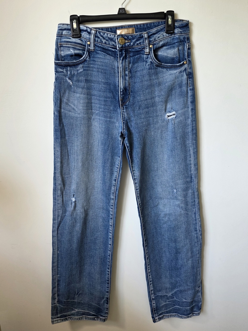 KUT From The Kloth Sienna High Rise Wide Leg Jeans Women's Size 6 Light Wash